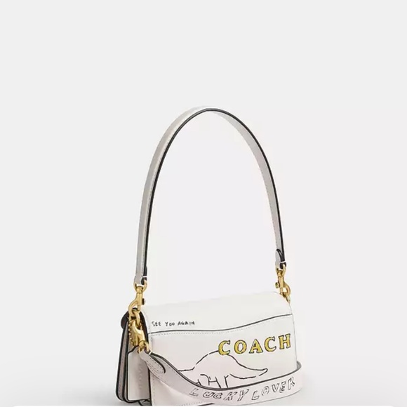 Authentic Coach Tabby Shoulder Bag 20 With Sketch Print - Picture 2 of 4